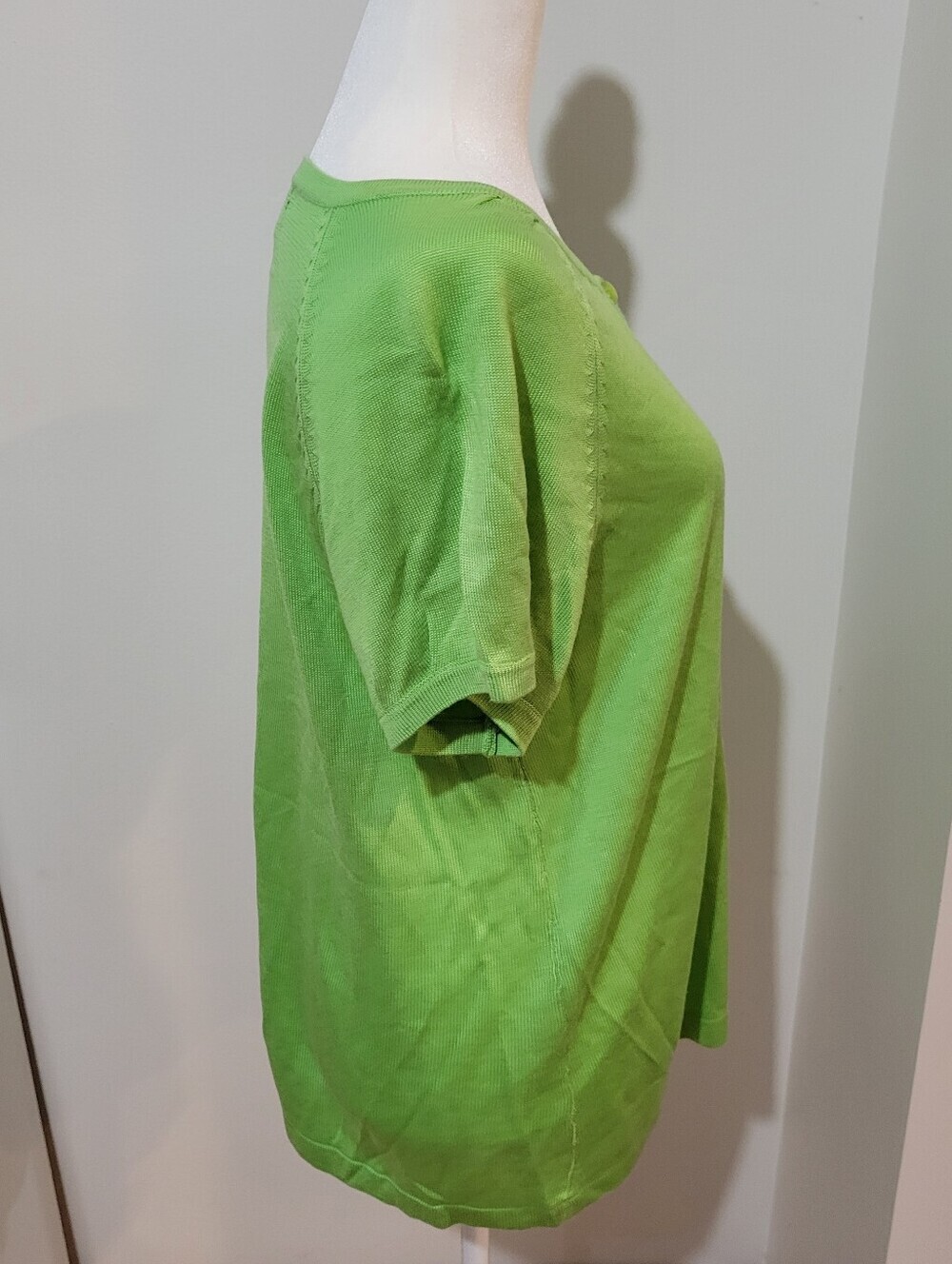 Designers Originals Green Button Up Cardigan Casual Fairy Whimsical M acrylic - Picture 3 of 8